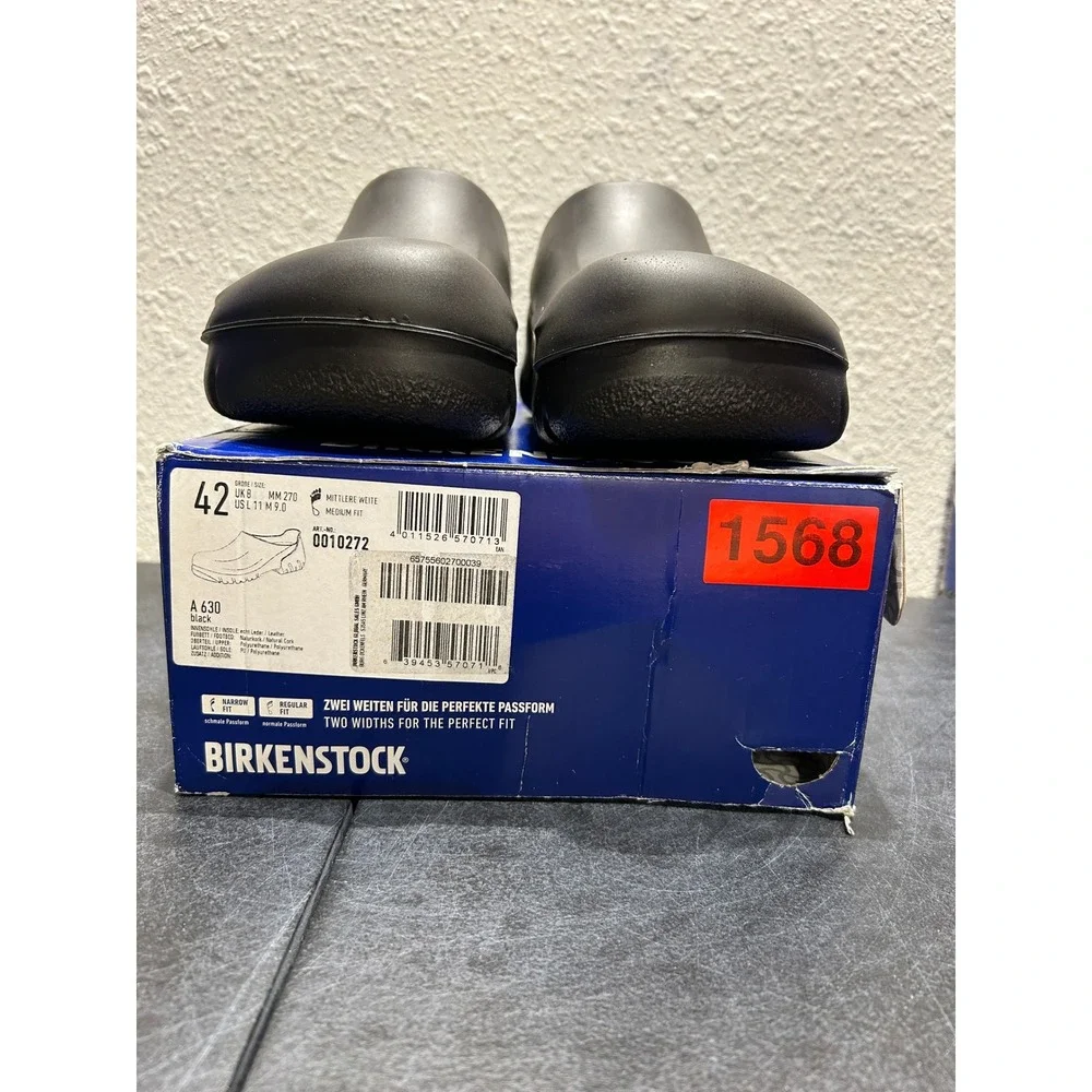 Birkenstock A 630 Polyurethane Black EU 42 US L 11 M 9 Mens